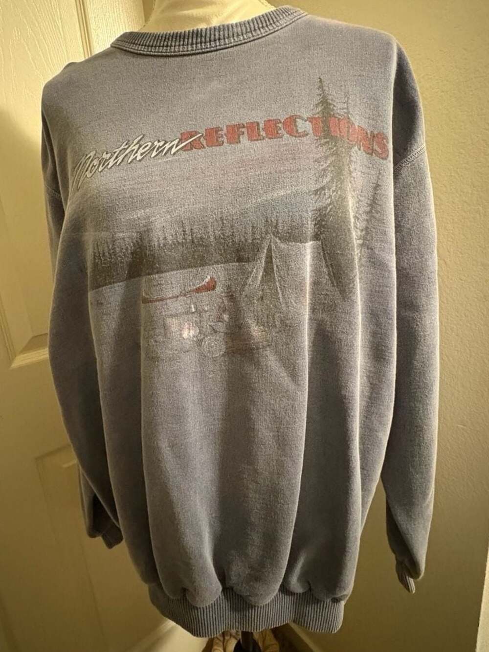 90’s Northern Reflections Vintage Grandpacore Heathered Crewneck Sweatshirt